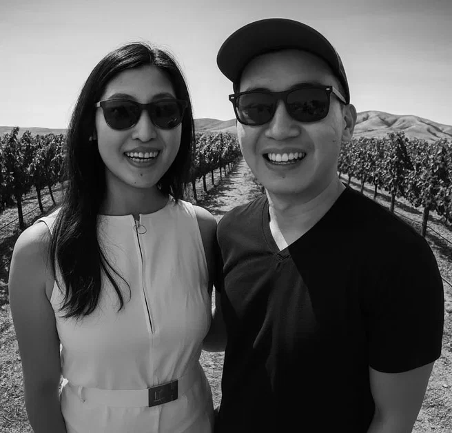 Black and white portrait